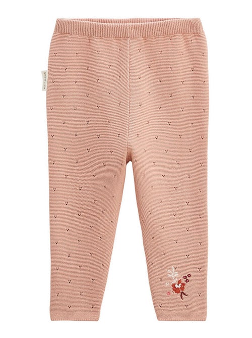 Pantalon bébé en tricot Manouk - Kiabi