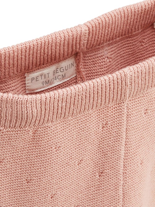 Pantalon bébé en tricot Manouk - Kiabi