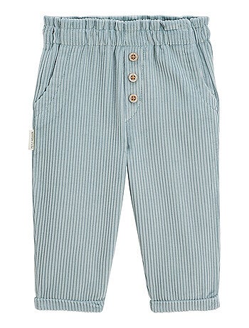 Pantalon bébé en velours côtelé Alma