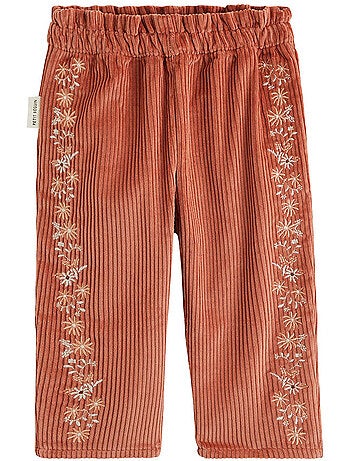Pantalon bébé en velours côtelé ollie
