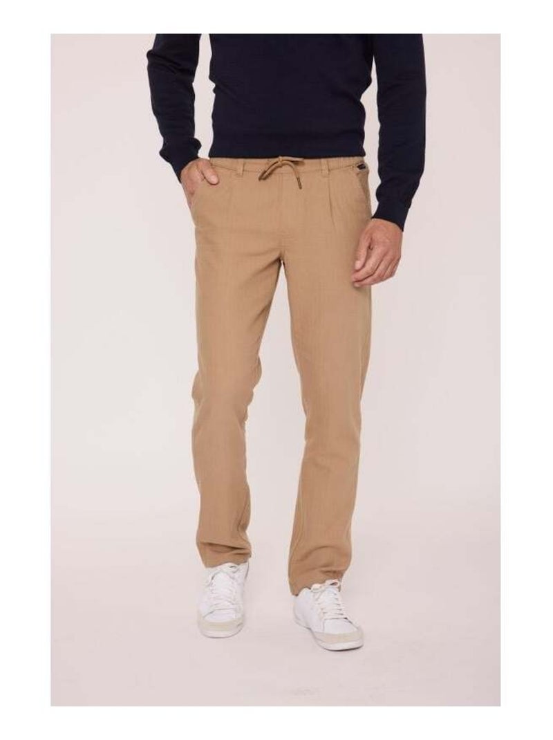Pantalon beige Homme Beige - Kiabi