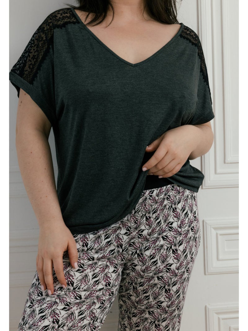 Pantalon Belen Gris - Kiabi