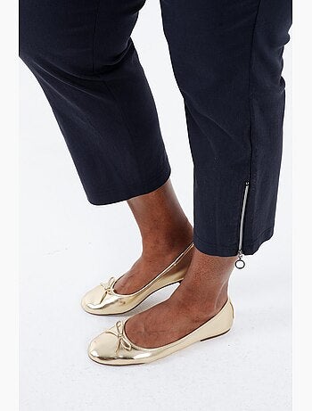 Pantalon bengaline 3/4 uni PAPRIKA