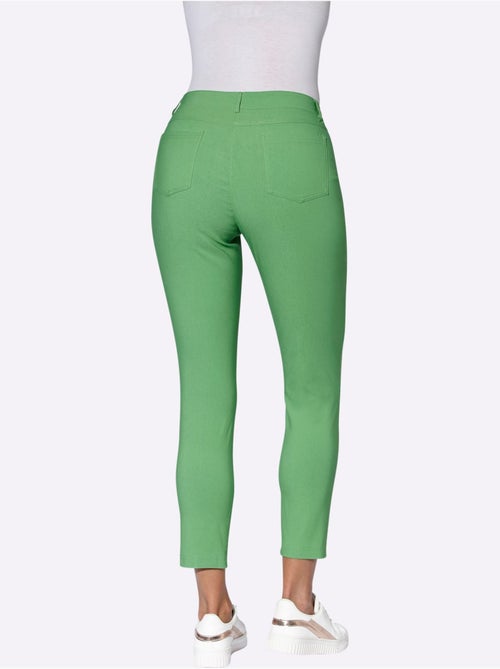 Pantalon bengaline extensible et indéformable à coupe étroite - Taille courte - Witt - Kiabi Pantalon bengaline extensible et indéformable à coupe étroite - Taille courte - Witt - Kiabi