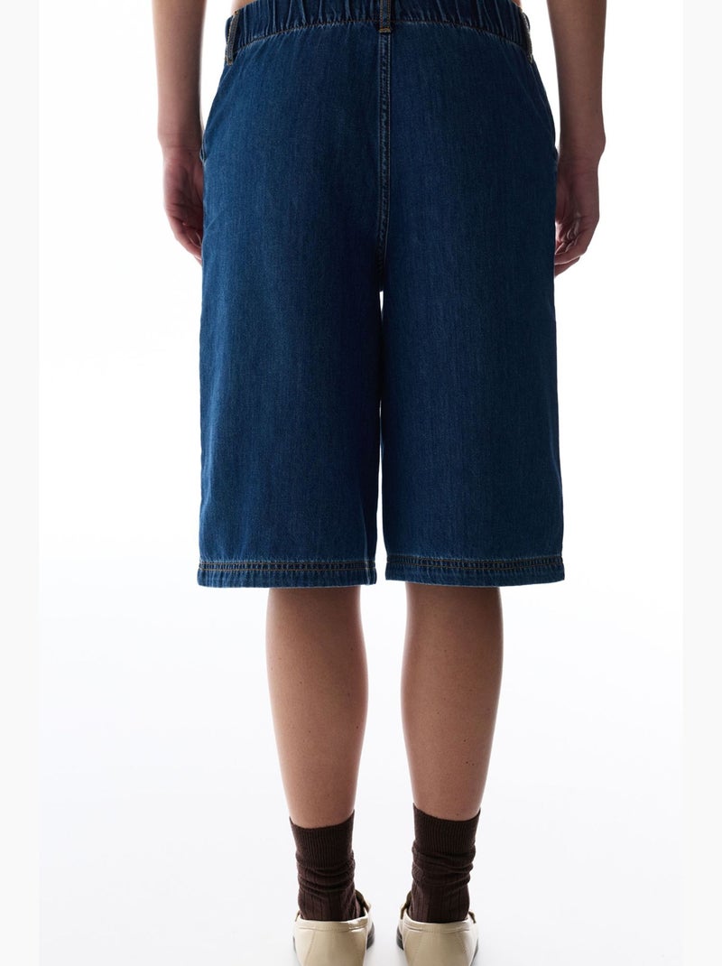 Pantalon bermuda long penti Bleu saphir - Kiabi