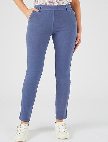 Pantalon bi-stretch effet ventre plat - Damart