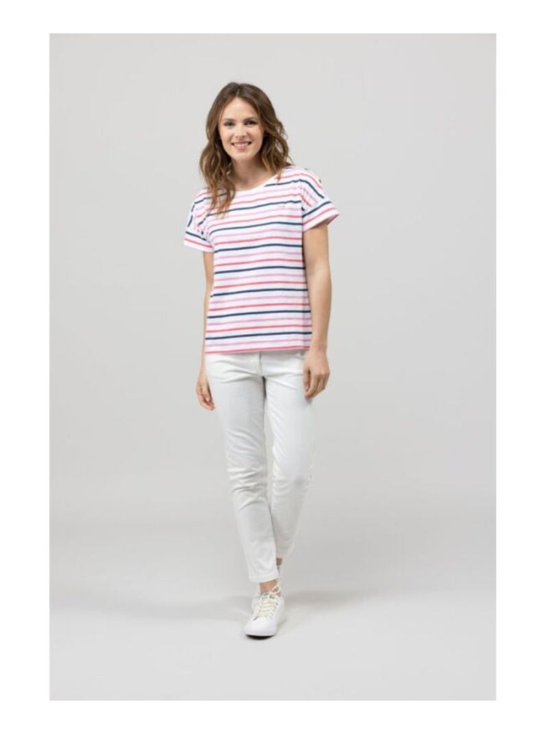 Pantalon blanc 7/8ème Femme Blanc - Kiabi