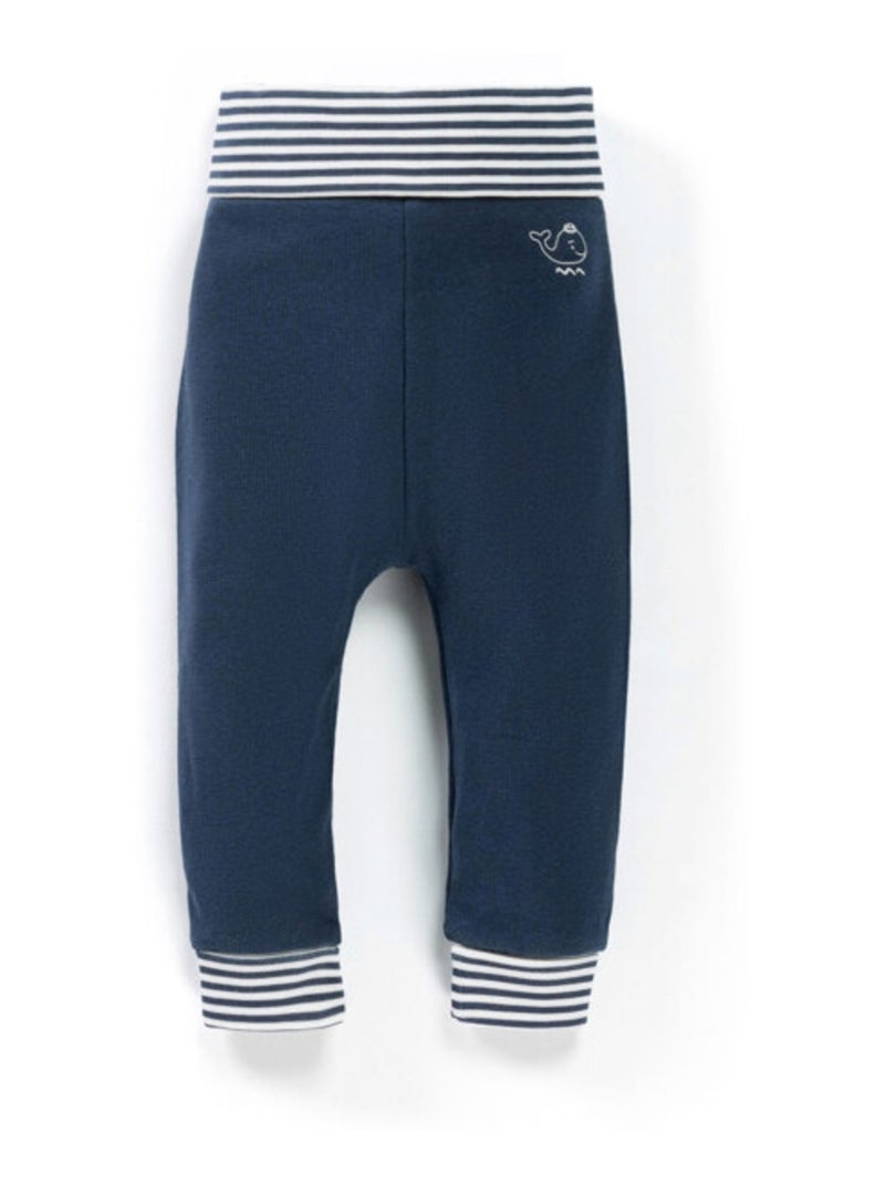 Pantalon bleu marine Bébé Bleu marine - Kiabi
