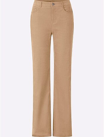 Pantalon bootcut coupe 5 poches moderne - taille standard - helline