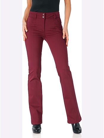Pantalon Bootcut Coupe Bootcut Tendance - Taille Courte - helline