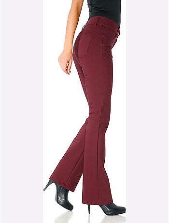 Pantalon Bootcut Coupe Bootcut Tendance - Taille Courte - helline