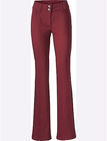Pantalon Bootcut Coupe Bootcut Tendance - Taille Courte - helline