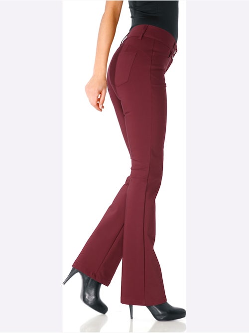 Pantalon Bootcut Coupe Bootcut Tendance - Taille Courte - Helline - Kiabi