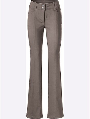 Pantalon Bootcut Coupe Bootcut Tendance - Taille Courte - helline