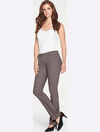Pantalon Bootcut Coupe Bootcut Tendance - Taille Courte - helline