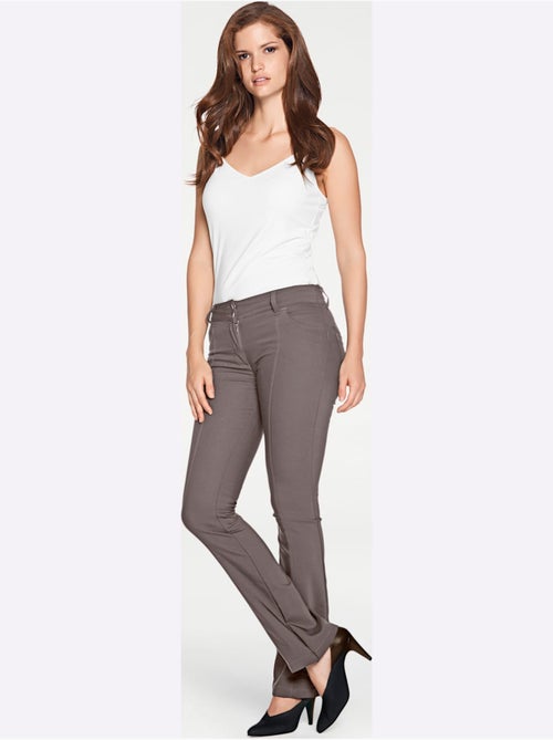 Pantalon Bootcut Coupe Bootcut Tendance - Taille Courte - Helline - Kiabi
