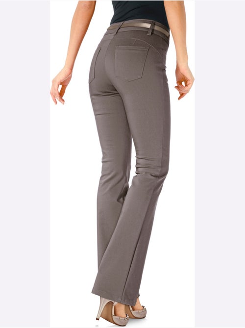 Pantalon Bootcut Coupe Bootcut Tendance - Taille Standard - Helline - Kiabi