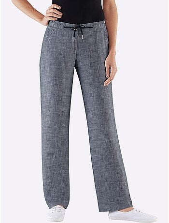 Pantalon Bootcut Pur Coton - Taille Courte - Witt