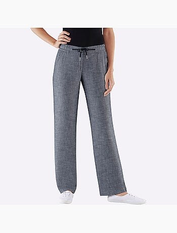 Pantalon Bootcut Pur Coton - Taille Courte - Witt