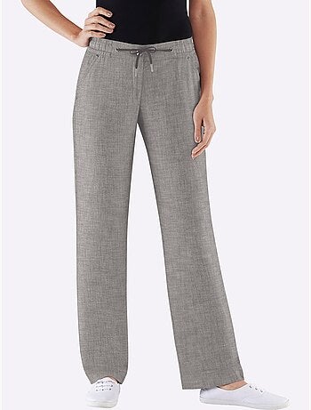 Pantalon Bootcut Pur Coton - Taille Courte - Witt