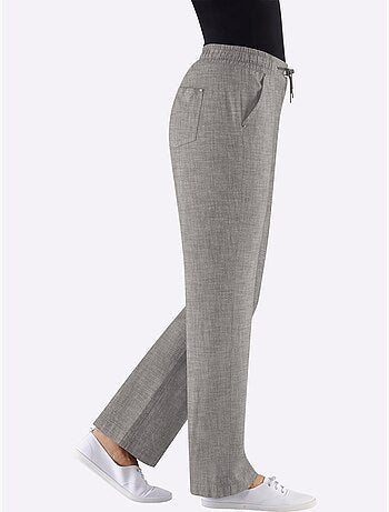 Pantalon Bootcut Pur Coton - Taille Courte - Witt