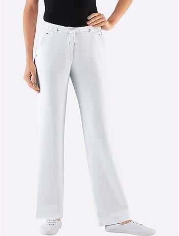 Pantalon Bootcut Pur Coton - Taille Extra Courte - Witt