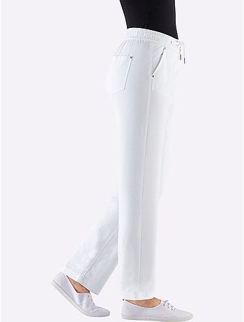Pantalon Bootcut Pur Coton - Taille Extra Courte - Witt