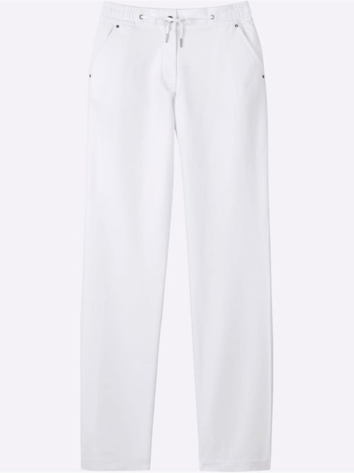 Pantalon Bootcut Pur Coton - Taille Extra Courte - Witt - Kiabi