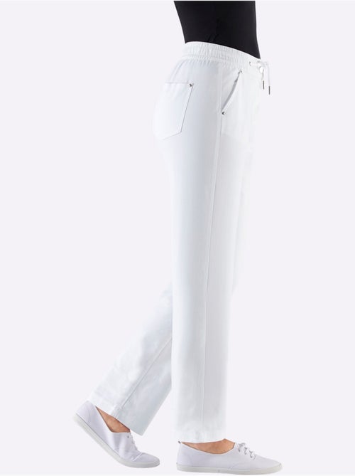 Pantalon Bootcut Pur Coton - Taille Standard - Witt - Kiabi