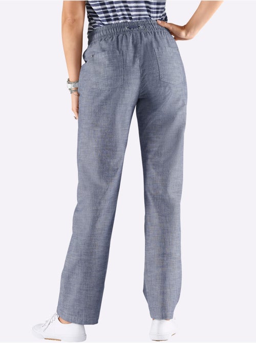 Pantalon Bootcut Pur Coton - Taille Standard - Witt - Kiabi Pantalon Bootcut Pur Coton - Taille Standard - Witt - Kiabi