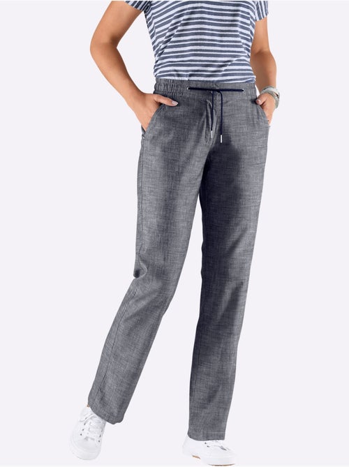 Pantalon Bootcut Pur Coton - Taille Standard - Witt - Kiabi