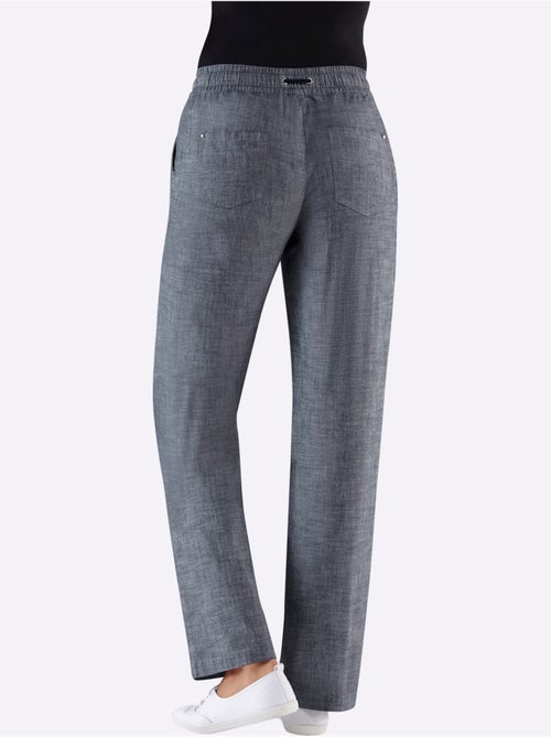 Pantalon Bootcut Pur Coton - Taille Standard - Witt - Kiabi