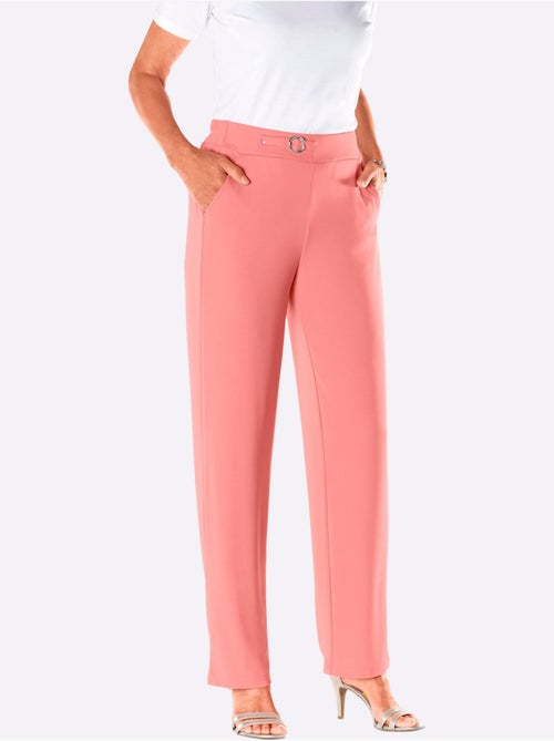 Pantalon Boucle Fantaisie Décorative - Taille Courte - Witt - Kiabi