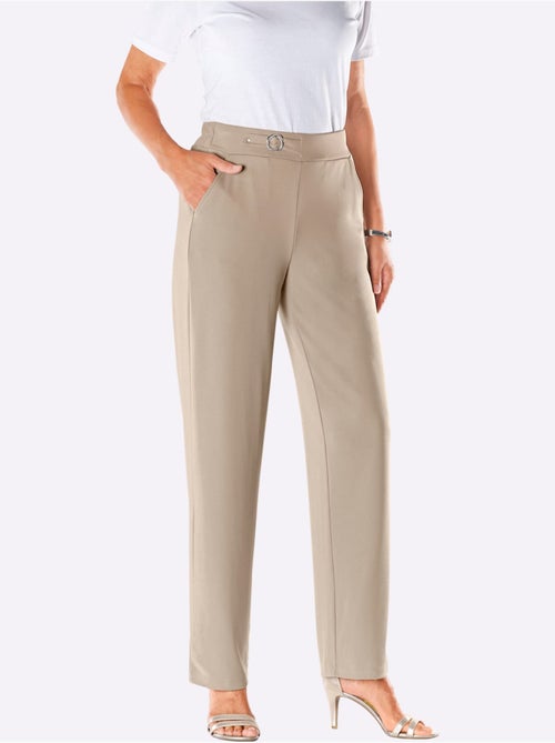 Pantalon boucle fantaisie décorative - taille standard - witt - Kiabi Pantalon boucle fantaisie décorative - taille standard - witt - Kiabi