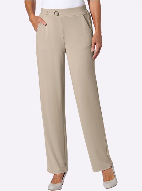 Pantalon boucle fantaisie décorative - taille standard - witt - Kiabi Pantalon boucle fantaisie décorative - taille standard - witt - Kiabi
