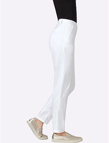 Pantalon boyfriend qualité coton - taille courte - witt