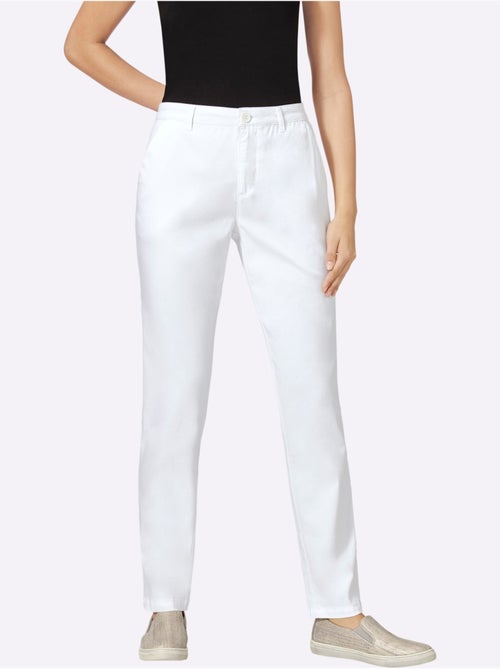 Pantalon boyfriend qualité coton - taille courte - witt - Kiabi Pantalon boyfriend qualité coton - taille courte - witt - Kiabi