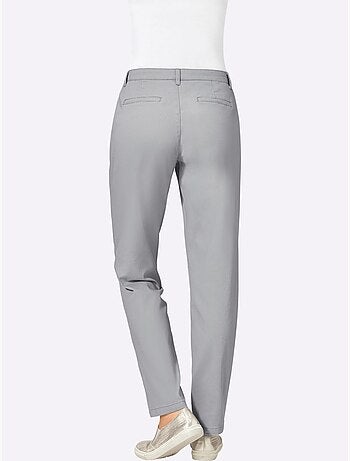 Pantalon boyfriend qualité coton - taille courte - witt