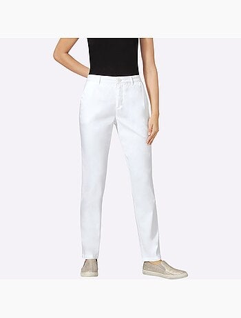 Pantalon boyfriend qualité coton - taille extra courte - witt