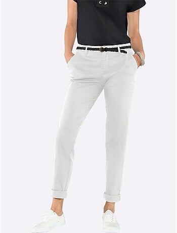 Pantalon boyfriend qualité coton - taille standard - witt