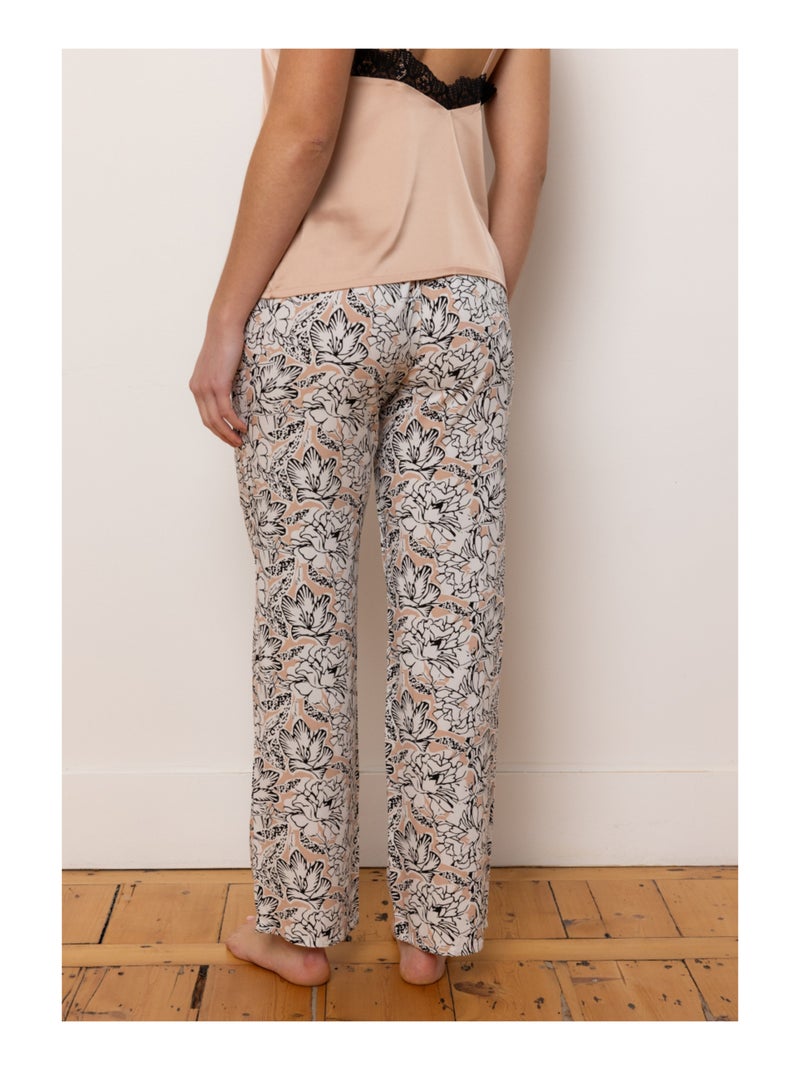 Pantalon Brune Multicolore - Kiabi