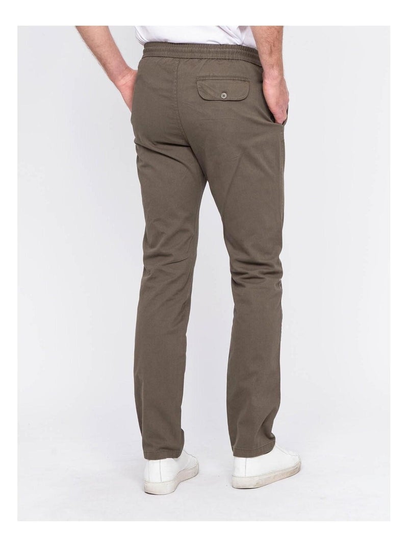 Pantalon CALVI Kaki - Kiabi