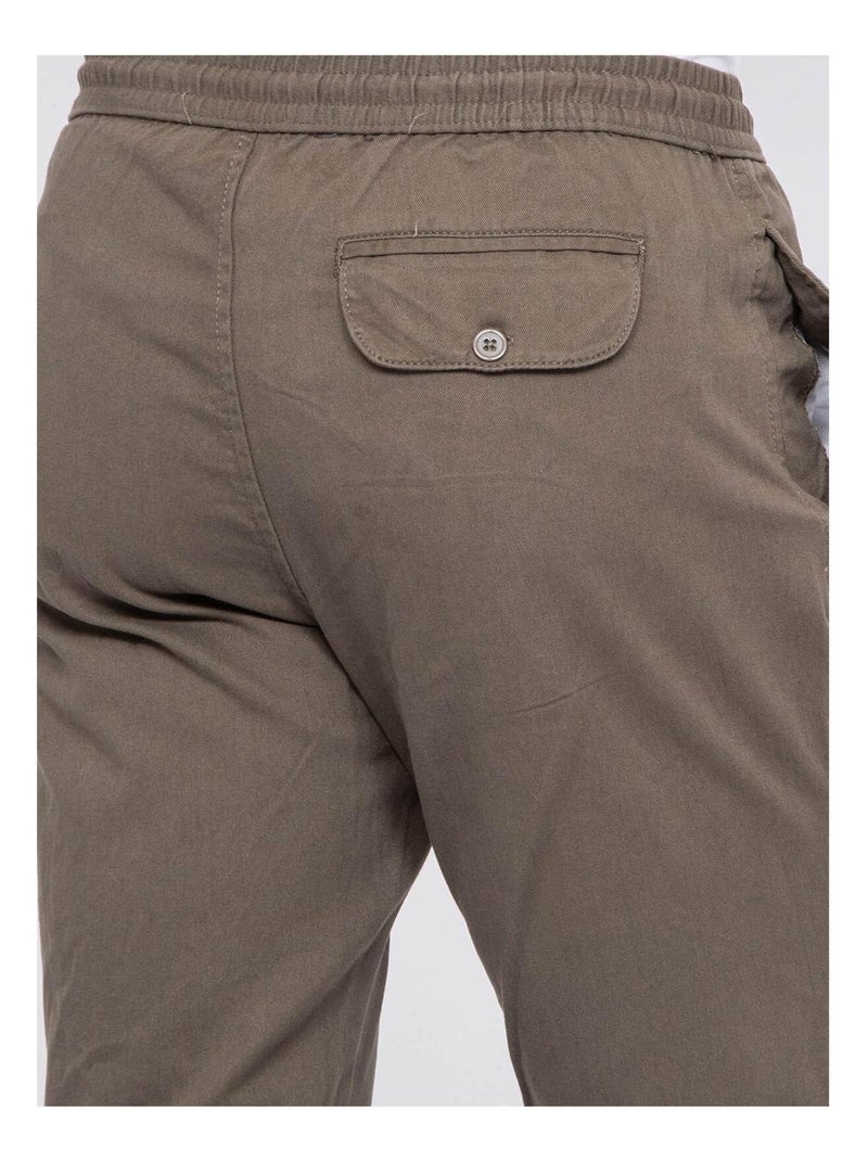 Pantalon CALVI Kaki - Kiabi