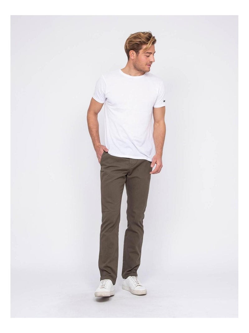 Pantalon CALVI Kaki - Kiabi