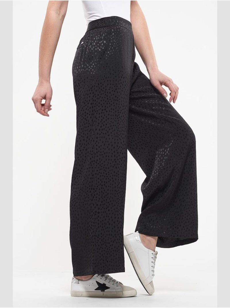 Pantalon CANG loose, large 'Le Temps Des Cerises' Noir - Kiabi