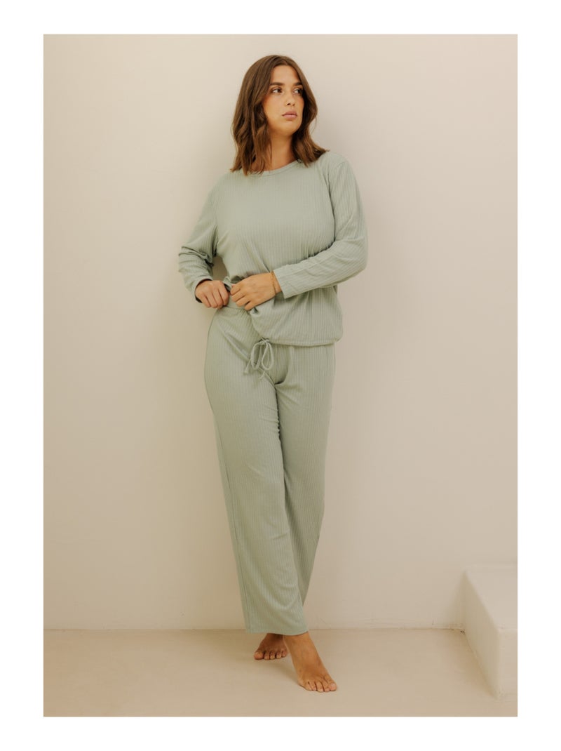 Pantalon Cara Vert - Kiabi