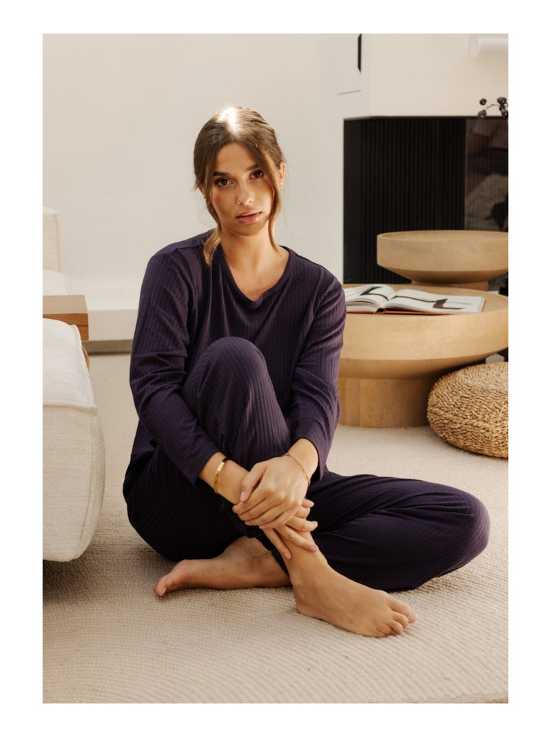 Pantalon Cara Violet - Kiabi