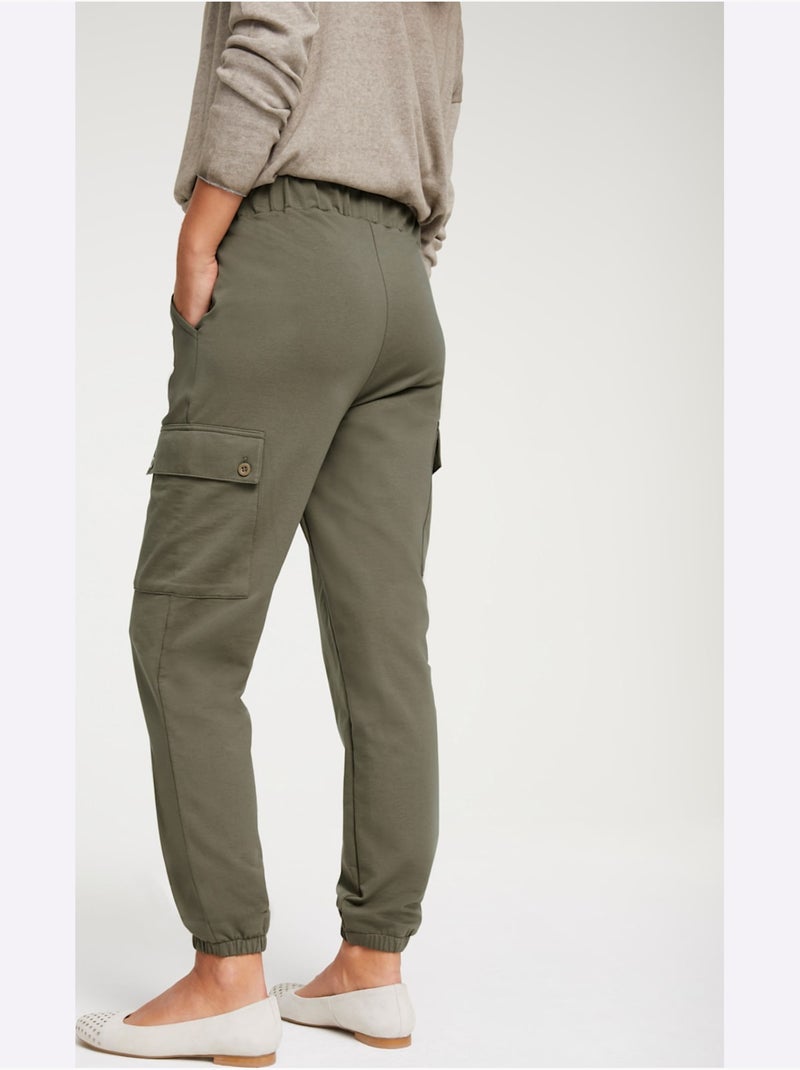 Pantalon Cargo - Taille Standard - Helline Ivoire - Kiabi