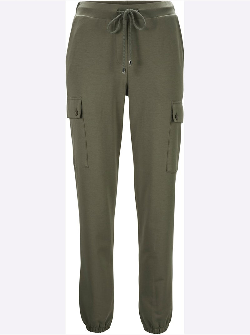Pantalon Cargo - Taille Standard - Helline Ivoire - Kiabi