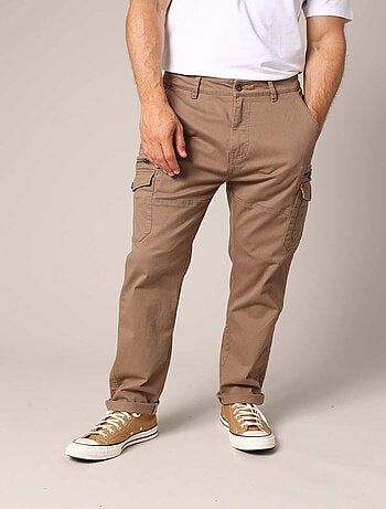 Pantalon cargo avec poches et fermeture zippée 'Deeluxe'